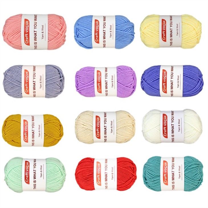 100 acrylic knitting yarn