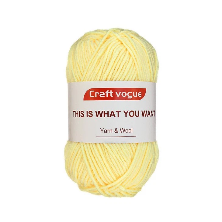 Blocking Acrylic Yarn Knitting