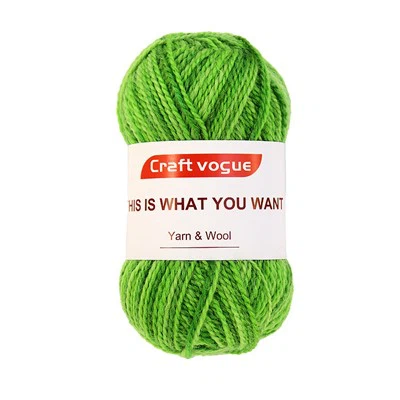 Selvstripet Aran-garn