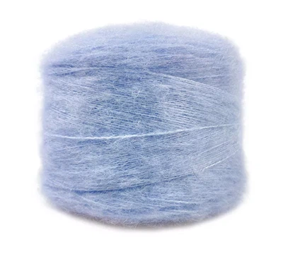 Mykt fluffy mohairgarn