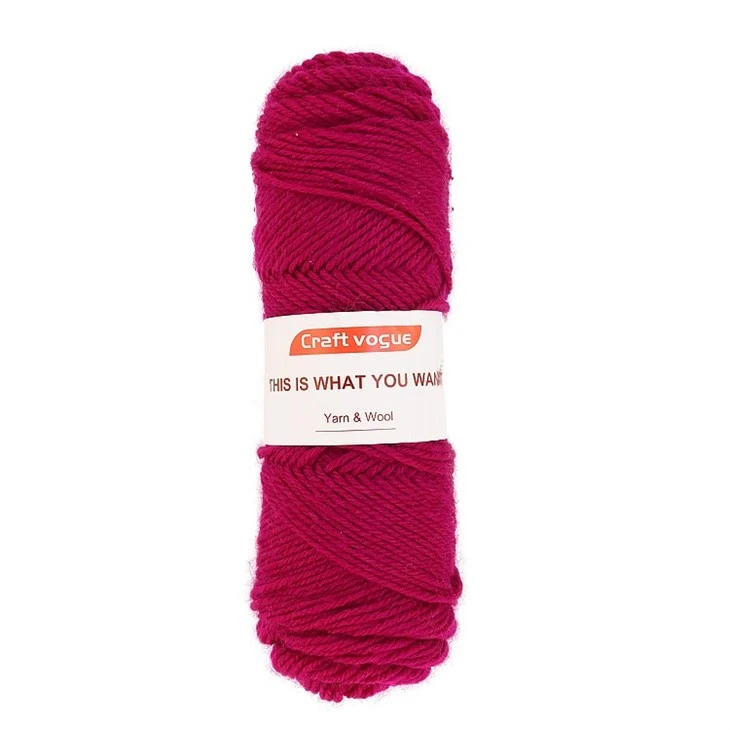 blue aran yarn
