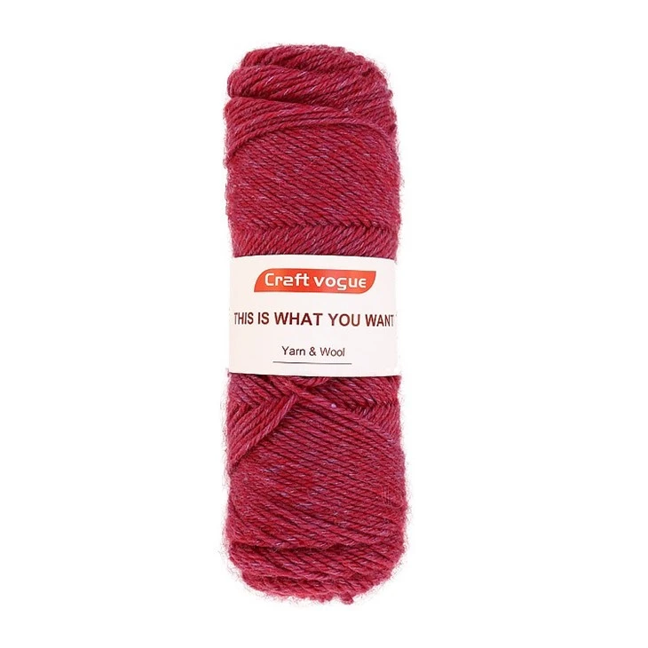 pure wool aran knitting yarn